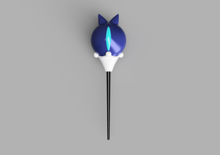 Shadow Milk Cookie's Staff [3D Print Files] 3D Files cosplay DangerousLadies