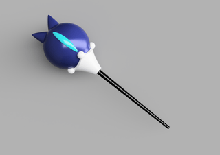 Shadow Milk Cookie's Staff [3D Print Files] 3D Files cosplay DangerousLadies