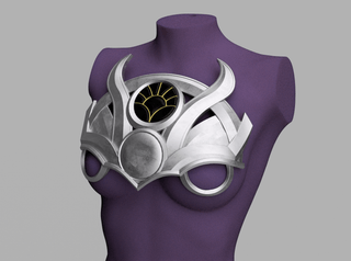 Shadowheart's Breastplate and Backplate [3D Print Files] 3D Files cosplay DangerousLadies