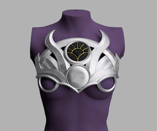 Shadowheart's Breastplate and Backplate [3D Print Files] 3D Files cosplay DangerousLadies