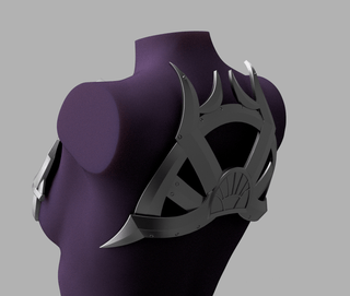 Shadowheart's Breastplate and Backplate [3D Print Files] 3D Files cosplay DangerousLadies