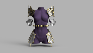 Shadowheart's Dark Justiciar Armour [3D Print Files] 3D Files cosplay DangerousLadies