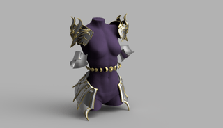 Shadowheart's Dark Justiciar Armour [3D Print Files] 3D Files cosplay DangerousLadies