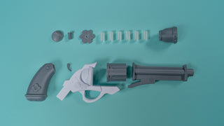 Sherlock Holmes' Pistol [3D Printed Kit] 3D Printed Kit cosplay DangerousLadies