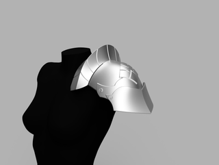 Shez's Three Hopes Shoulder Pauldron [3D Print Files] 3D Files cosplay DangerousLadies