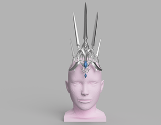 Shiva's Eden Tiara [3D Print Files] 3D Files cosplay DangerousLadies