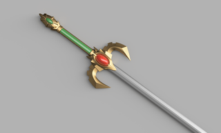 Sigurd and Seliph's Tyrfing Sword [3D Print Files] 3D Files cosplay DangerousLadies