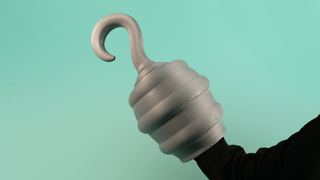 Sir Crocodile's Hook Hand [3D Printed Kit] 3D Printed Kit cosplay DangerousLadies