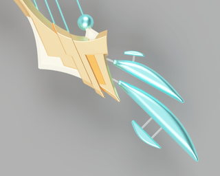 Skyward Harp [3D Print Files] 3D Files cosplay DangerousLadies