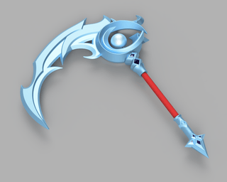 Snow Moon Kayn's Shadow Assassin Scythe [3D Print Files] 3D Files cosplay DangerousLadies