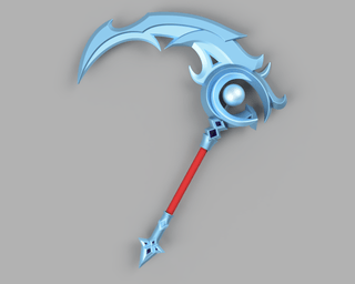 Snow Moon Kayn's Shadow Assassin Scythe [3D Print Files] 3D Files cosplay DangerousLadies