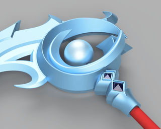 Snow Moon Kayn's Shadow Assassin Scythe [3D Print Files] 3D Files cosplay DangerousLadies