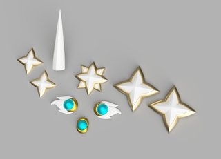 Soraka's Star Guardian Accessories [3D Print Files] 3D Files cosplay DangerousLadies