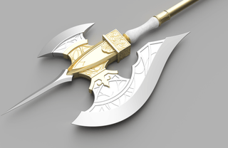 Sothis' Divine Bloodaxe [3D Print Files] 3D Files cosplay DangerousLadies
