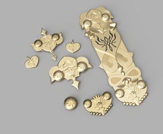 Sothis's Accessories [3D Print Files] 3D Files cosplay DangerousLadies