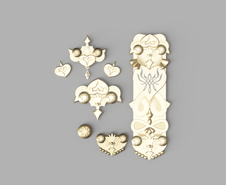 Sothis's Accessories [3D Print Files] 3D Files cosplay DangerousLadies