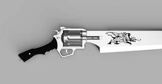 Squall's Revolver Gunblade [3D Print Files] 3D Files cosplay DangerousLadies