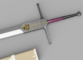 Strohl’s Sword and Sheath [3D Print Files] 3D Files cosplay DangerousLadies