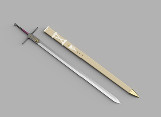 Strohl’s Sword and Sheath [3D Print Files] 3D Files cosplay DangerousLadies