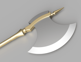Subaru's Axe [3D Print Files] 3D Files cosplay DangerousLadies