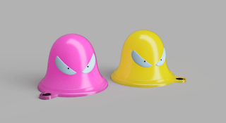 Sugar Riot's Hair Flans [3D Print Files] 3D Files cosplay DangerousLadies