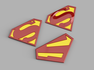 Superman's Crest [3D Print Files] 3D Files cosplay DangerousLadies