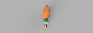 Sylvain's Spring Carrot Lance [3D Print Files] 3D Files cosplay DangerousLadies