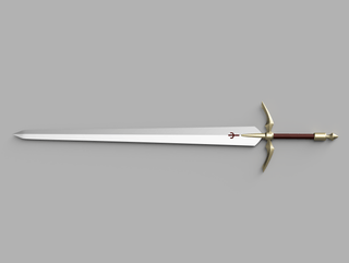 Teresa, Clare, Galatea and Helen's Claymore Sword [3D Print Files] 3D Files cosplay DangerousLadies