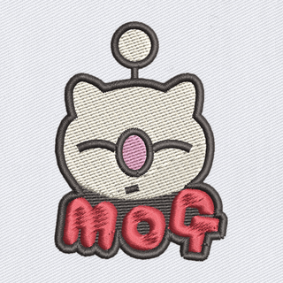 Terra's Mog Patch [Embroidery Files] Embroidery + Patterns cosplay DangerousLadies