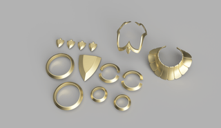 Tharja's Accessories [3D Print Files] 3D Files cosplay DangerousLadies