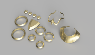 Tharja's Accessories [3D Print Files] 3D Files cosplay DangerousLadies