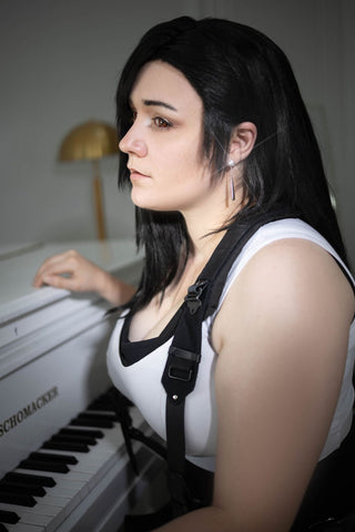 Tifa's Earrings [Silver] Jewelry cosplay DangerousLadies