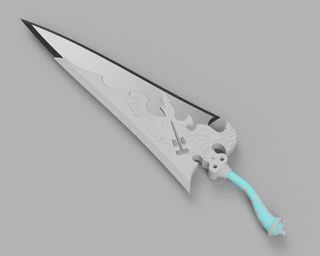 Two's Sword [3D Print Files] 3D Files cosplay DangerousLadies