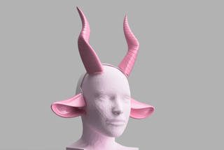 Tyranny's Horns and Ears [3D Print Files] 3D Files cosplay DangerousLadies