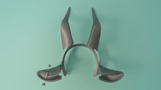 Tyranny's Horns and Ears [3D Printed Kit] 3D Printed Kit cosplay DangerousLadies