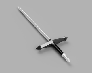 Unbreakable Faith Sword [3D Print Files] 3D Files cosplay DangerousLadies