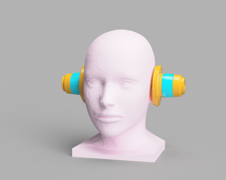 Uta's Headset [3D Print Files] 3D Files cosplay DangerousLadies