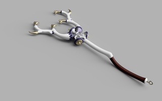 Vanille's Binding Rod [3D Print Files] 3D Files cosplay DangerousLadies