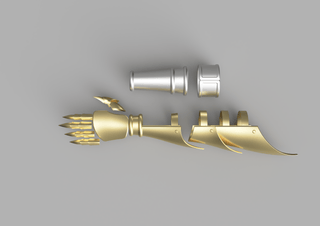 Vector's Prince Armour [3D Print Files] 3D Files cosplay DangerousLadies