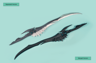 Venat's Sword of Light [3D Printed Kit] 3D Printed Kit cosplay DangerousLadies