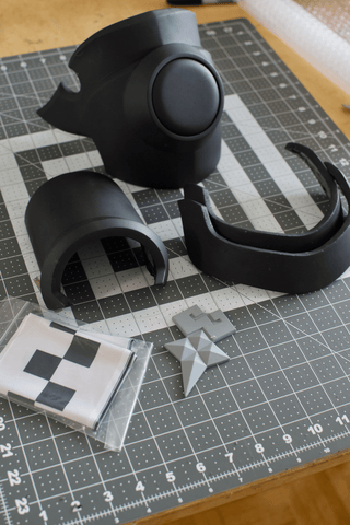 Ventus's Shoulder Pauldron [3D Print Files] 3D Files cosplay DangerousLadies