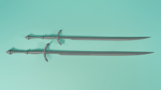 Verso's Verleso Sword and Dagger [3D Printed Kit] 3D Printed Kit cosplay DangerousLadies