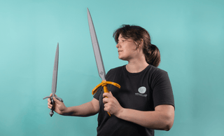 Verso's Verleso Sword and Dagger [3D Printed Kit] 3D Printed Kit cosplay DangerousLadies