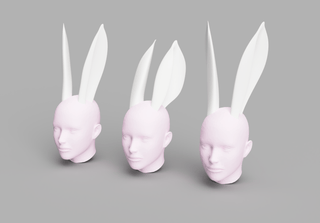 Viera Bunny Ears [3D Print Files] 3D Files cosplay DangerousLadies