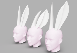 Viera Bunny Ears [3D Print Files] 3D Files cosplay DangerousLadies