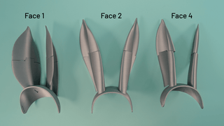 Viera Bunny Ears [3D Printed Kit] 3D Printed Kit cosplay DangerousLadies