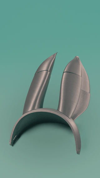 Viera Bunny Ears [3D Printed Kit] 3D Printed Kit cosplay DangerousLadies