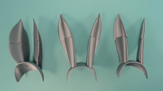 Viera Bunny Ears [3D Printed Kit] 3D Printed Kit cosplay DangerousLadies