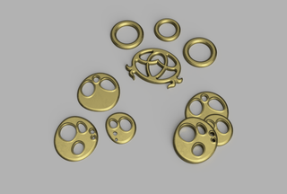 Viktor's Commune Accessories [3D Print Files] 3D Files cosplay DangerousLadies