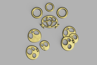 Viktor's Commune Accessories [3D Print Files] 3D Files cosplay DangerousLadies